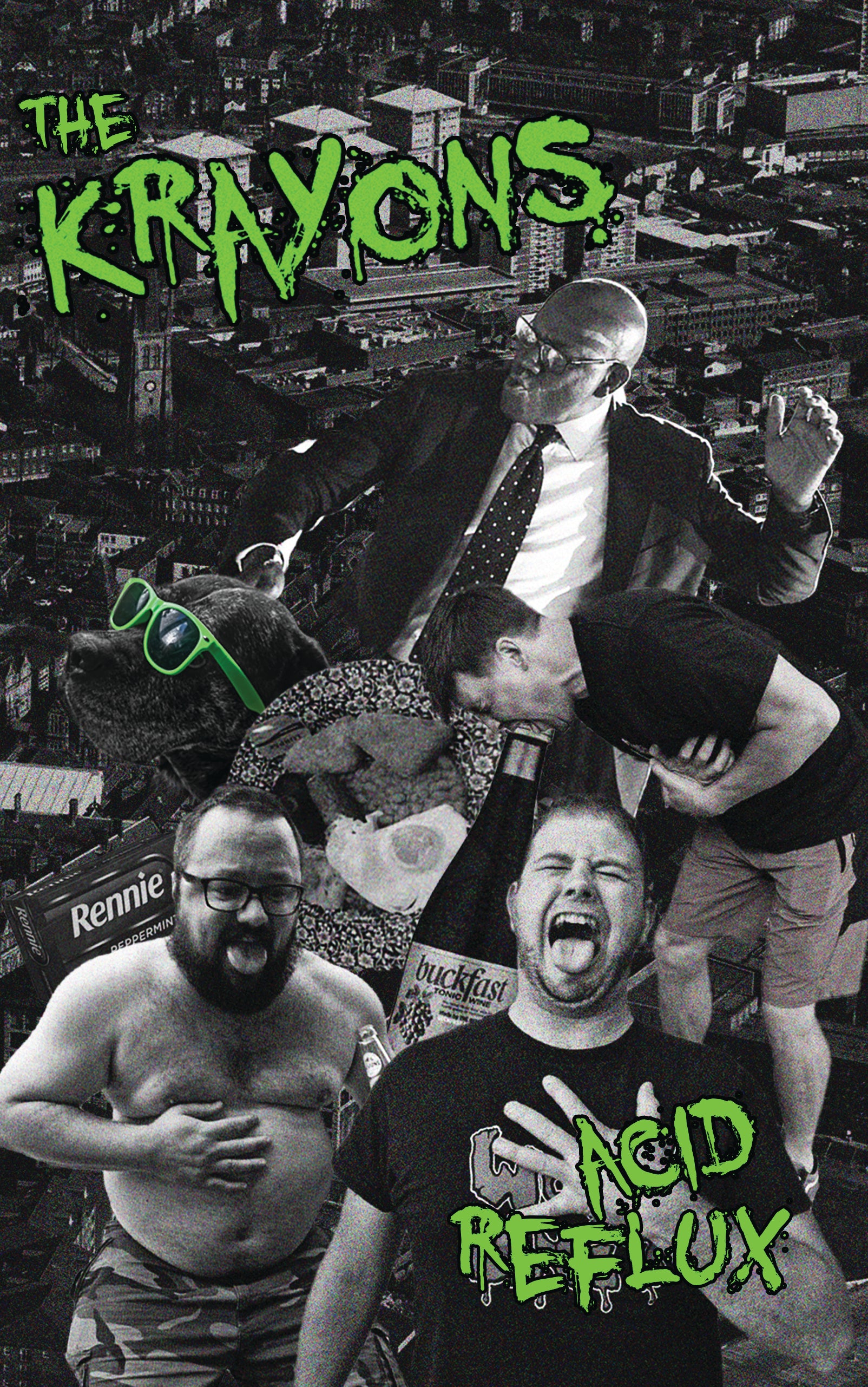 The Krayons - Acid Reflux - Cassette