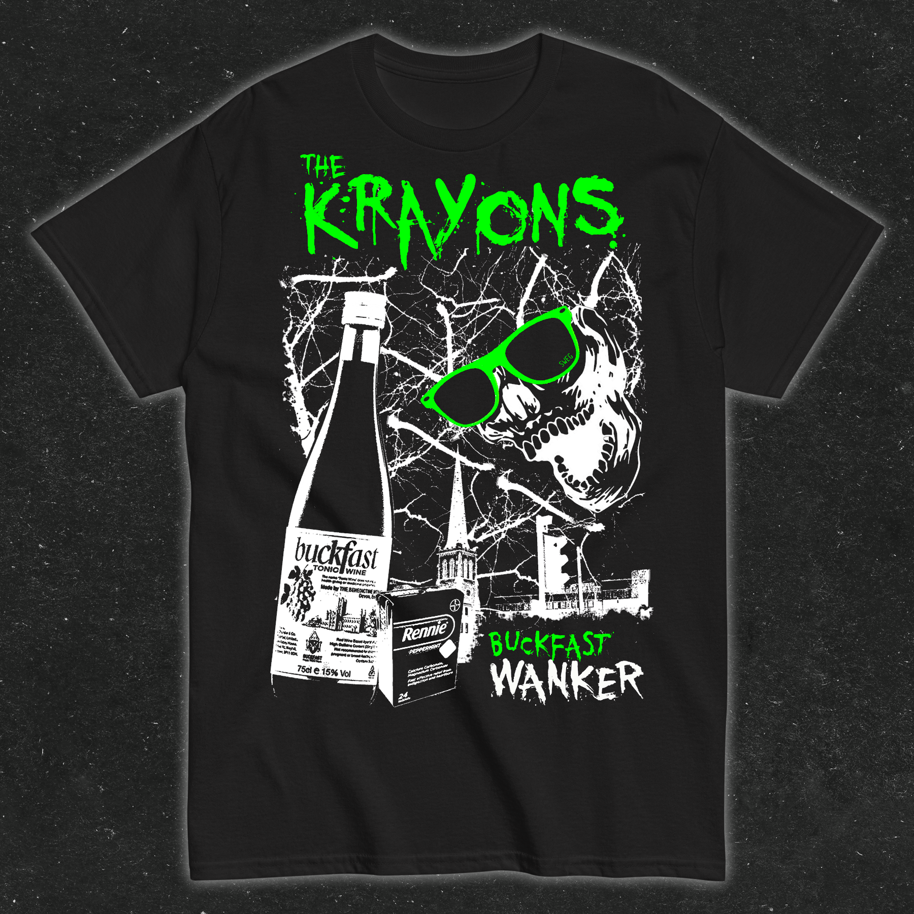 The Krayons - Buckfast Wanker Tee